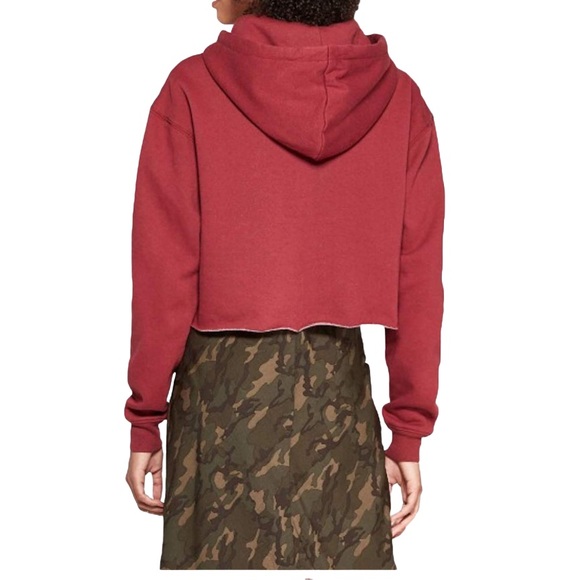 Wild Fable Cropped Hoodie New York Graphic Print - Picture 2 of 7